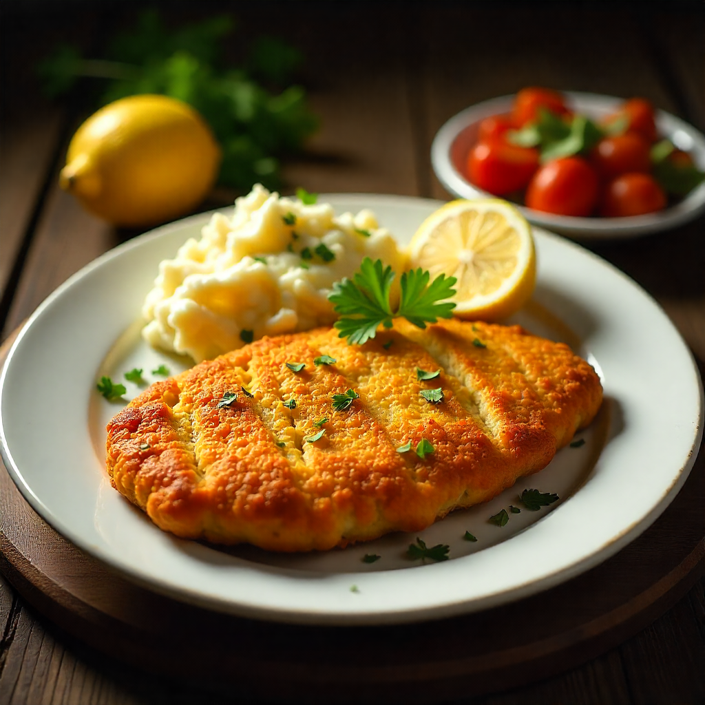 Baked Chicken Schnitzel – Crispy & Golden Oven Delight