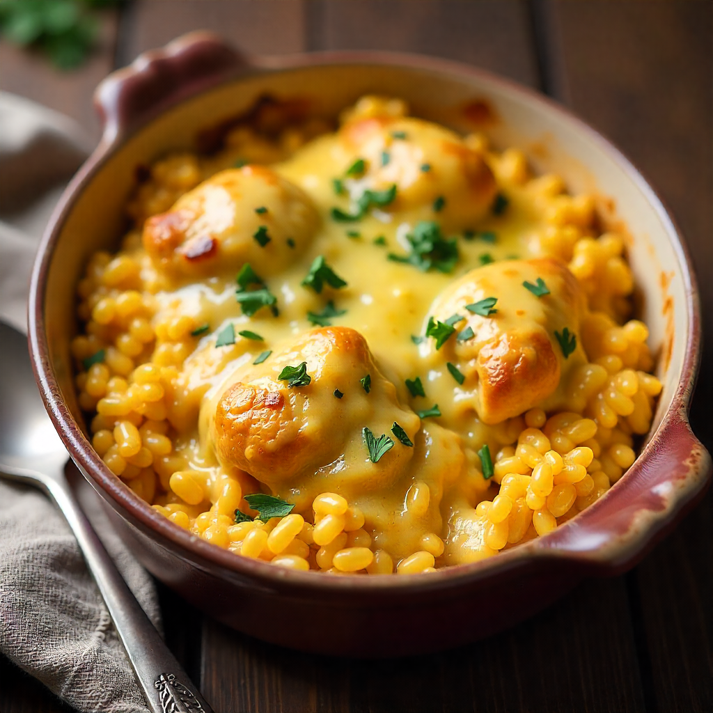 Chicken and Yellow Rice Casserole