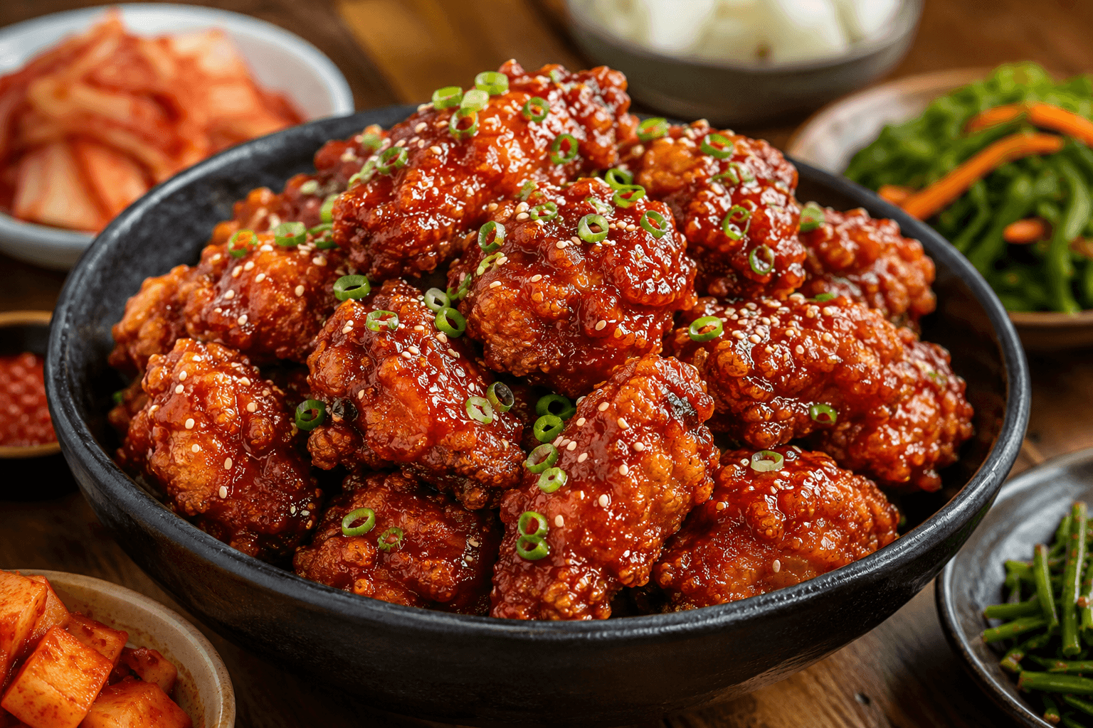 Korean Fried Chicken – Crispy, Crunchy & Sweet Spicy Delight
